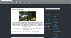 Desktop Screenshot of blog.gametimezone.com